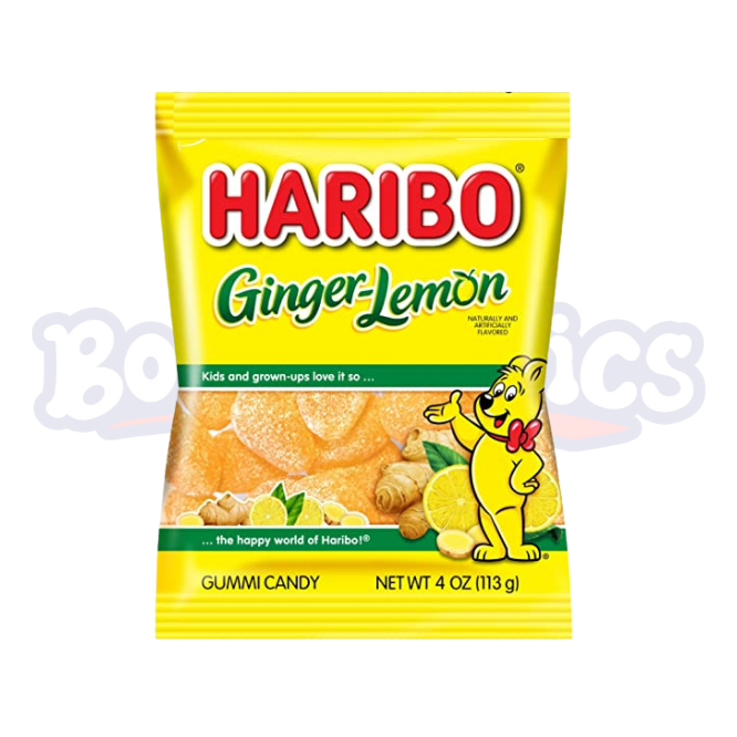 Haribo Ginger Lemon (113g): German