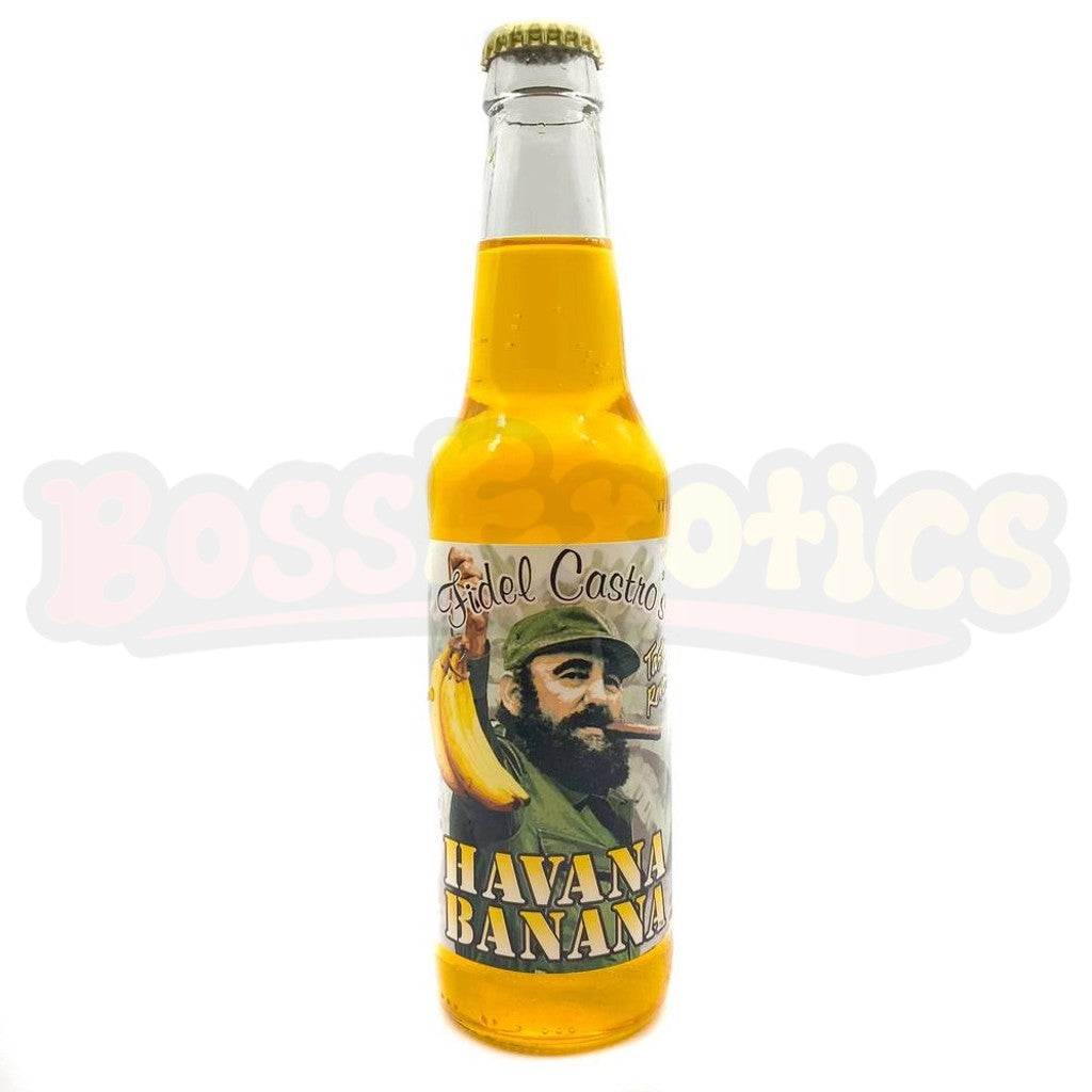 Rocket Fizz Fidel Castro's Havana Banana Soda (12oz): American