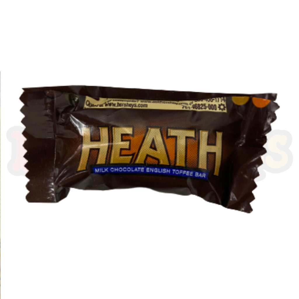 Heath Miniatures Milk Chocolate English Toffee Bars (7g): American
