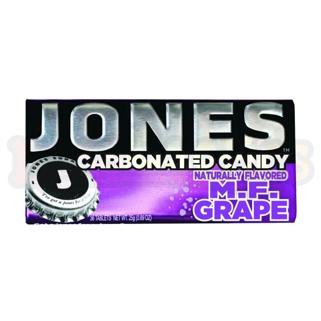 Jones Soda Carbonated Candy - M.F. Grape (25g): Canadian