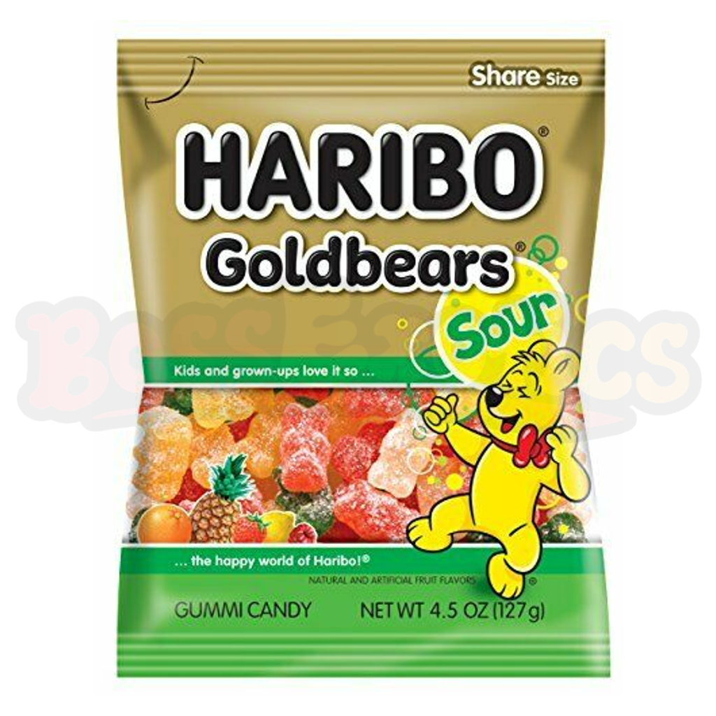 Haribo Goldbears Sour (127g) : German