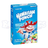 Hawaiian Punch Berry Blue Typhoon On The Go Drink Mix Packets (8 x 0.09 oz) : American