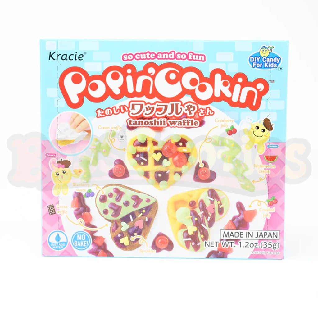 Kracie Popin' Cookin' Diy Japanese Candy Kit, Tanoshii Hamburger, 32g