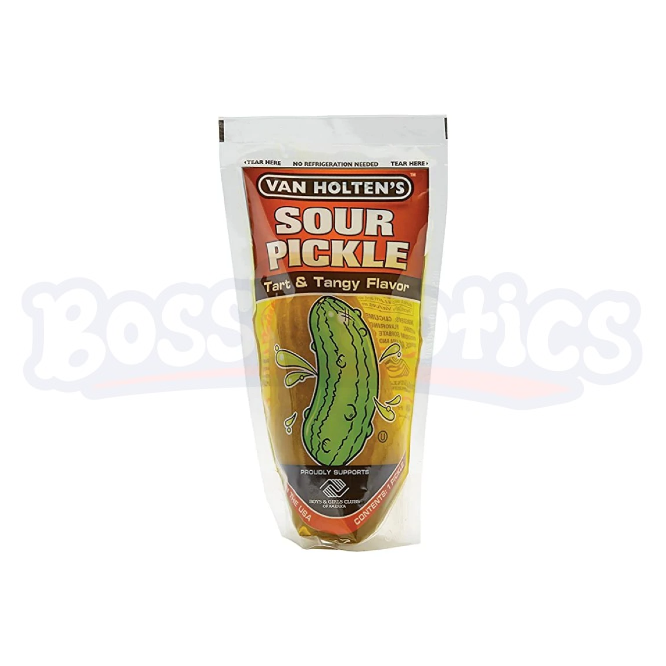 Van Holtens Sour Pickle in a Pouch (5oz): American