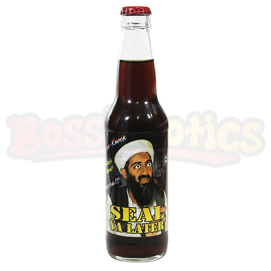 Rocket Fizz Osama Bin Laden Seal Ya Later Cola (355ml): American